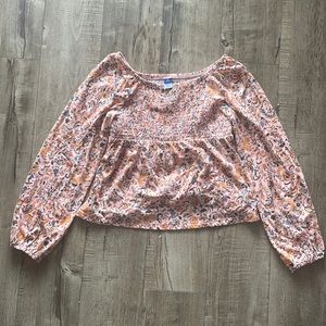 Blouse long sleeve girls / children size XL old navy